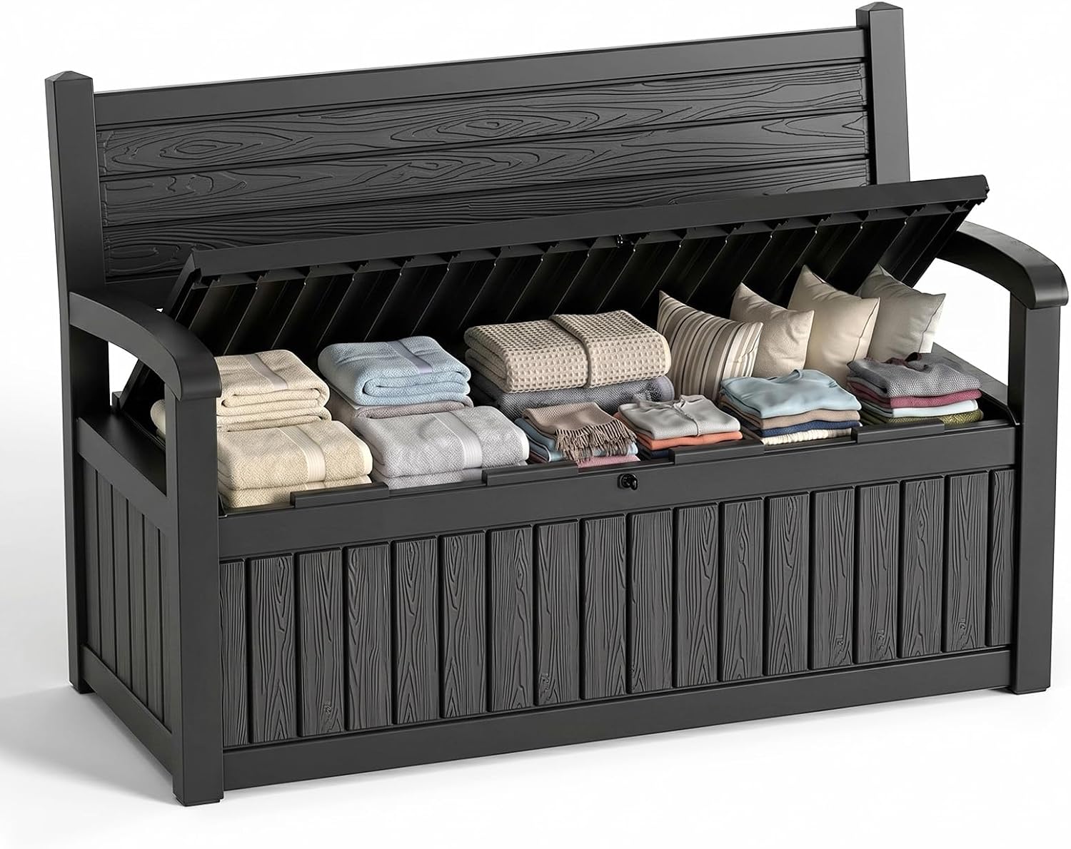 Gardening Tools Box - Large Outdoor Storage Bench Deck Box