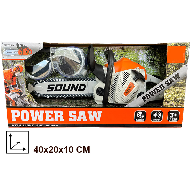 Toy Chainsaw with Goggles Chil - Gardening Tools Kids Set บทวิจารณ์และราคา