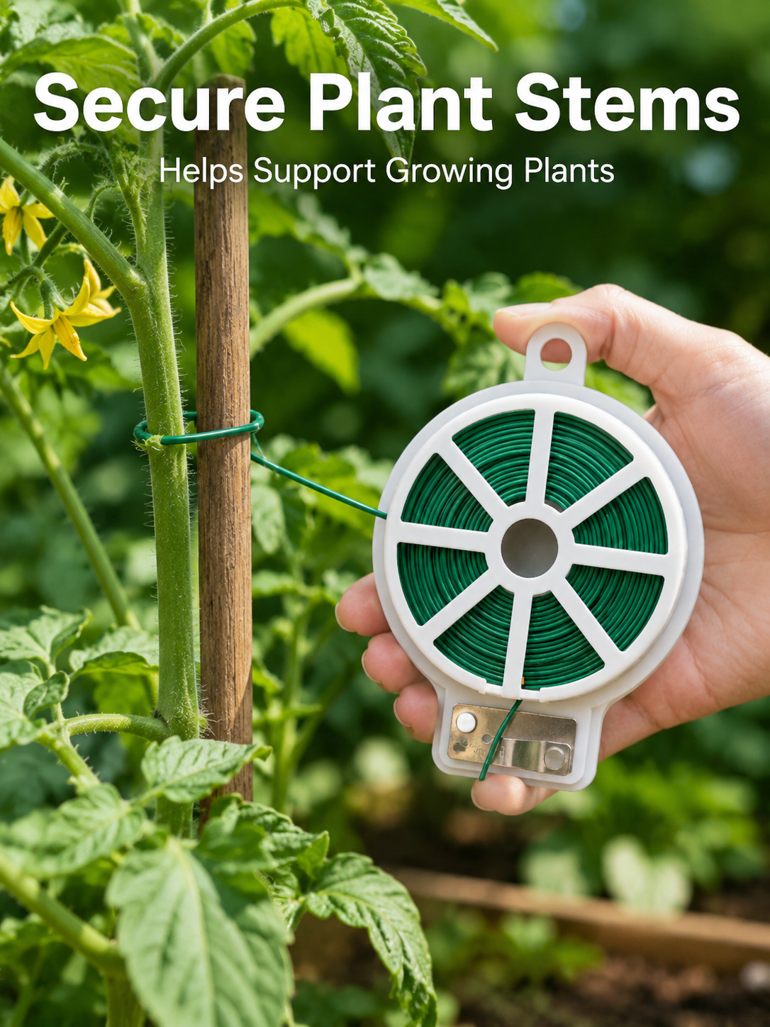 Garden Tie Wire Dispenser with - Garden Wire Twist Tie บทวิจารณ์และราคา