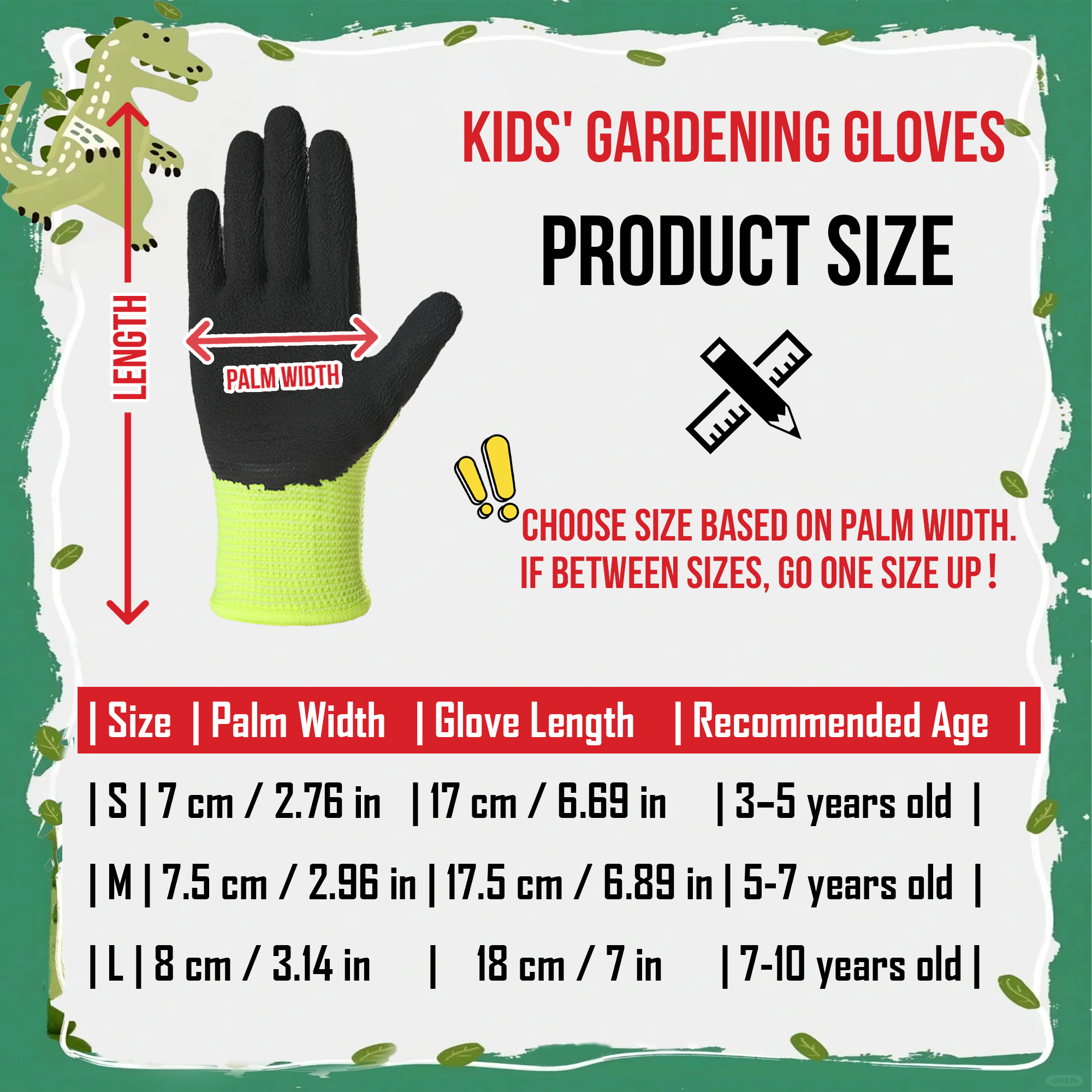 4 Pairs Kids Gardening Gloves  - Gardening Tools Kids Set บทวิจารณ์และราคา