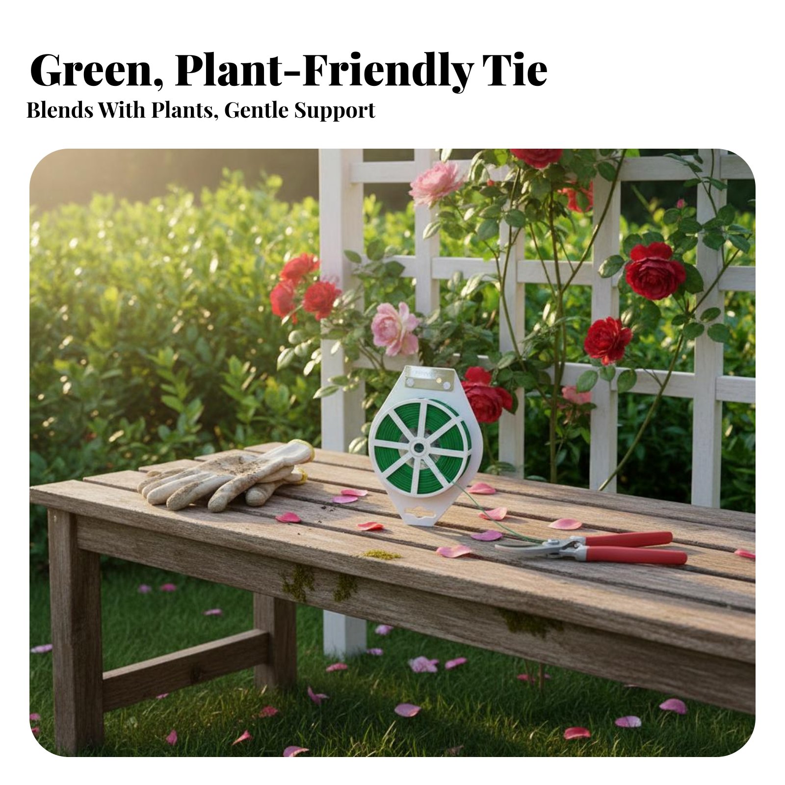 Plant Support Wire Roll Rustpr - Garden Wire Twist Tie บทวิจารณ์และราคา