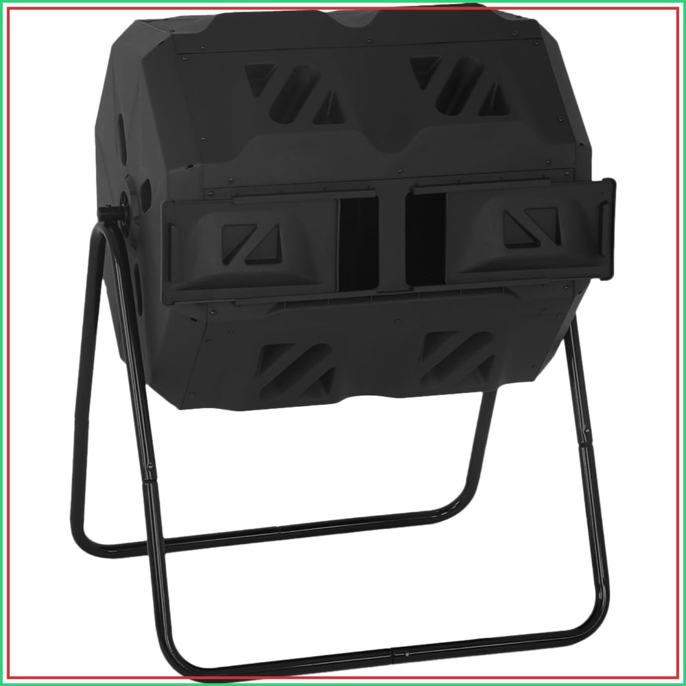 43 Gallon Dual Chamber Tumblin - Compost Bin บทวิจารณ์และราคา