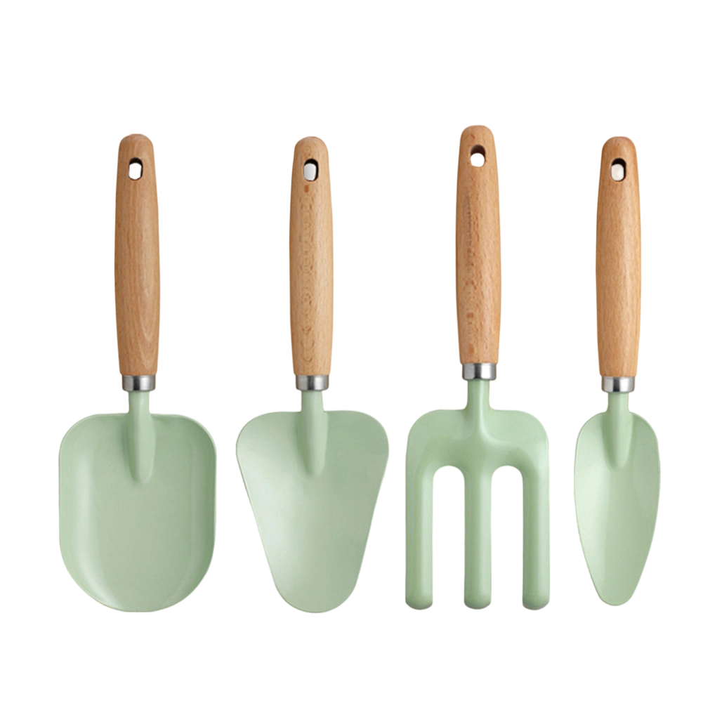 4 Pcs Gardening Tools With Woo - Gardening Tools 5 Year Old บทวิจารณ์และราคา