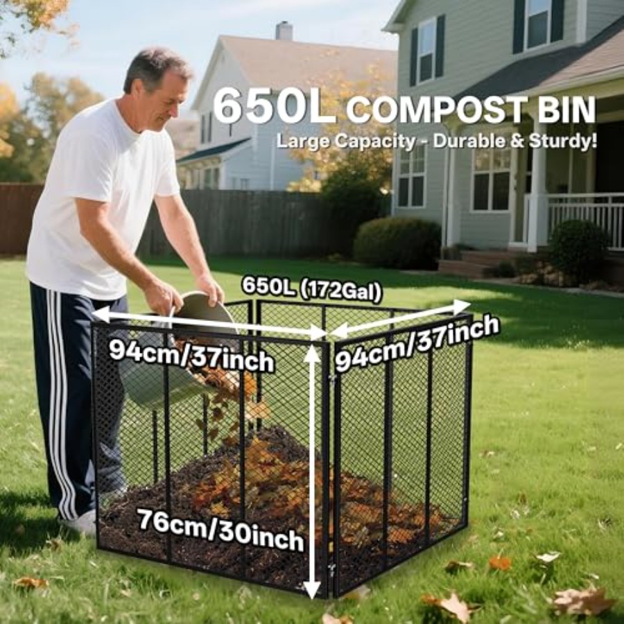 Large Compost Bin, 172 Gallon  - Compost Bin บทวิจารณ์และราคา