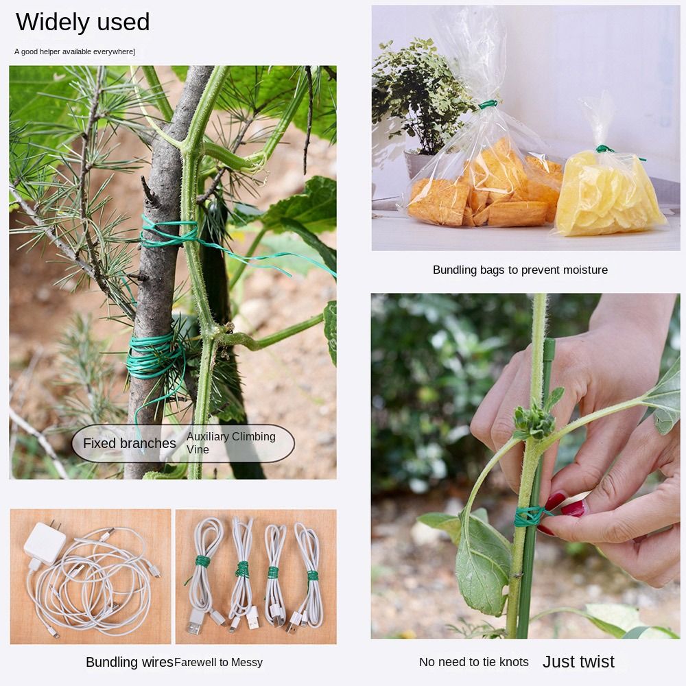20/50/100m Garden Cable Ties P - Garden Wire Twist Tie บทวิจารณ์และราคา