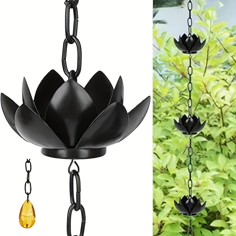 Lotus Rain Chain for Gutter Do - Gardening Tools Basic บทวิจารณ์และราคา