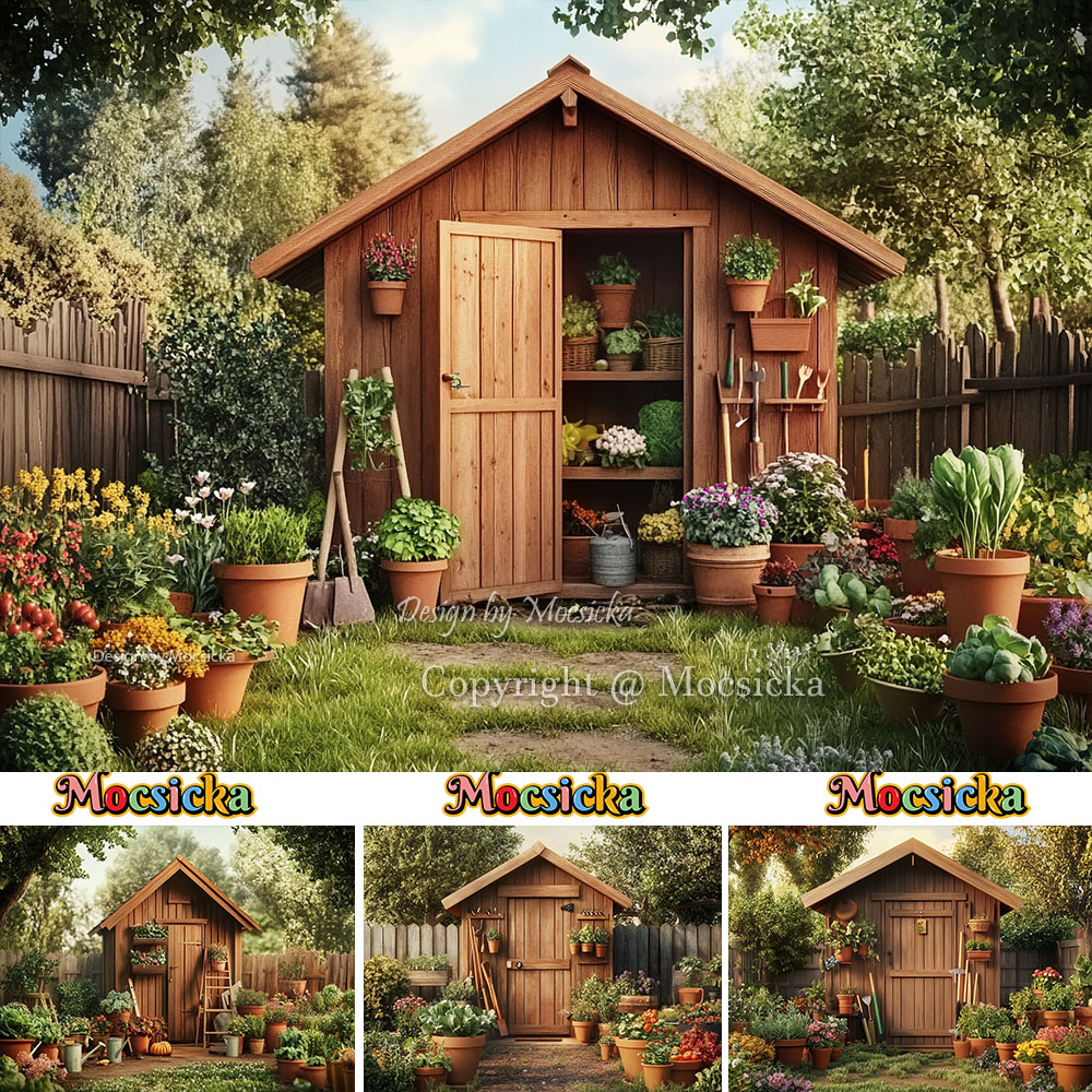 Mocsicka Easter Backdrop Photo - Gardening Tools Photo บทวิจารณ์และราคา