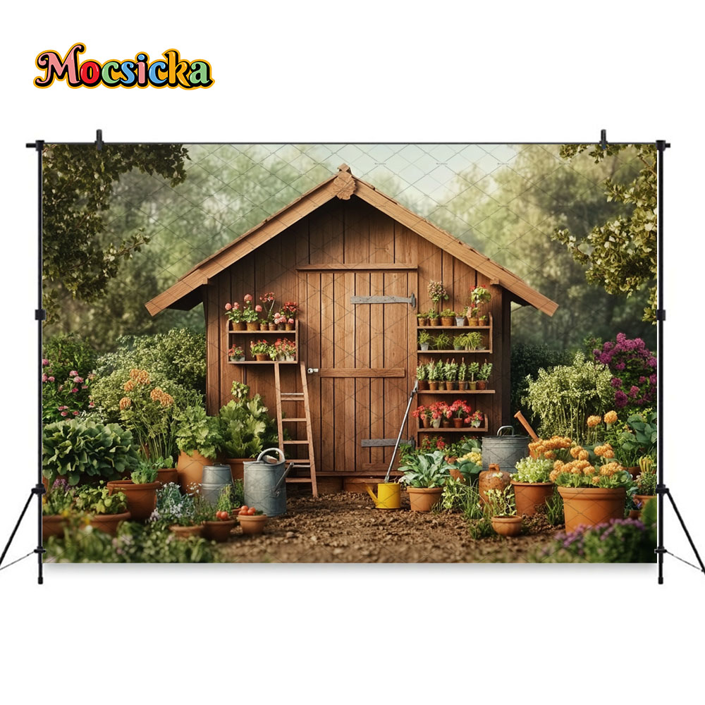 Mocsicka Easter Backdrop Photo - Gardening Tools Photo บทวิจารณ์และราคา
