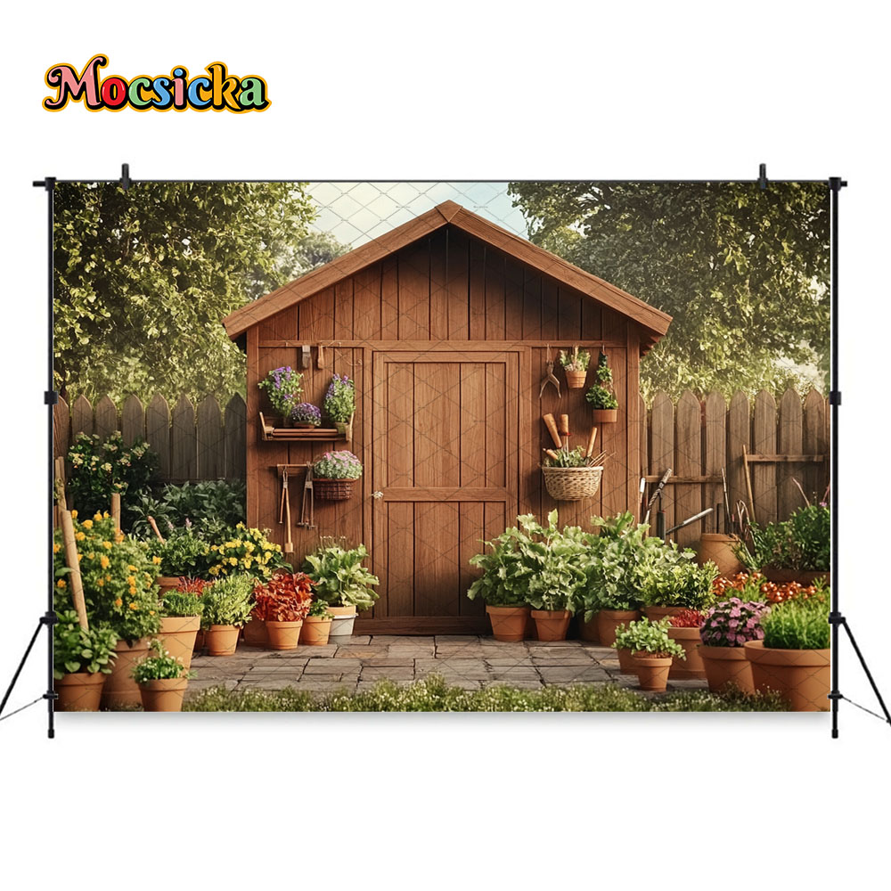 Mocsicka Easter Backdrop Photo - Gardening Tools Photo บทวิจารณ์และราคา