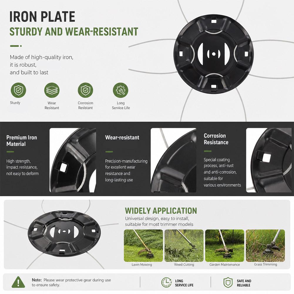 Lawn Mower Head Free 4 Lines R - Gardening Tools Basic บทวิจารณ์และราคา