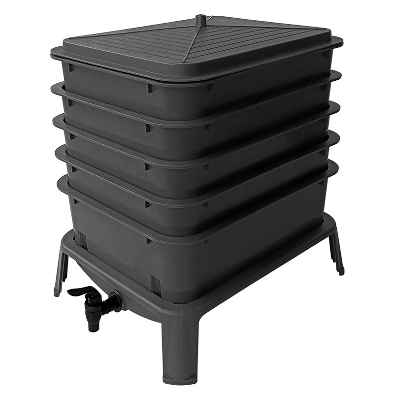 Heavy Duty 50L 5-Tray Worm Far - Compost Bin บทวิจารณ์และราคา