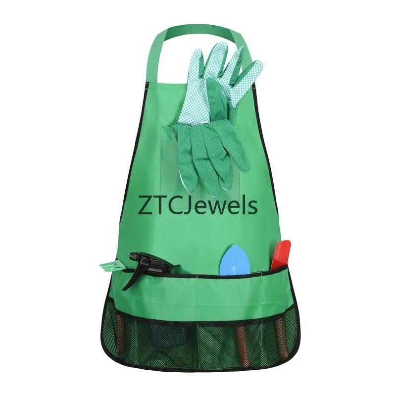 Kids Garden Apron Tool Set wit - Gardening Tools Kids Set บทวิจารณ์และราคา
