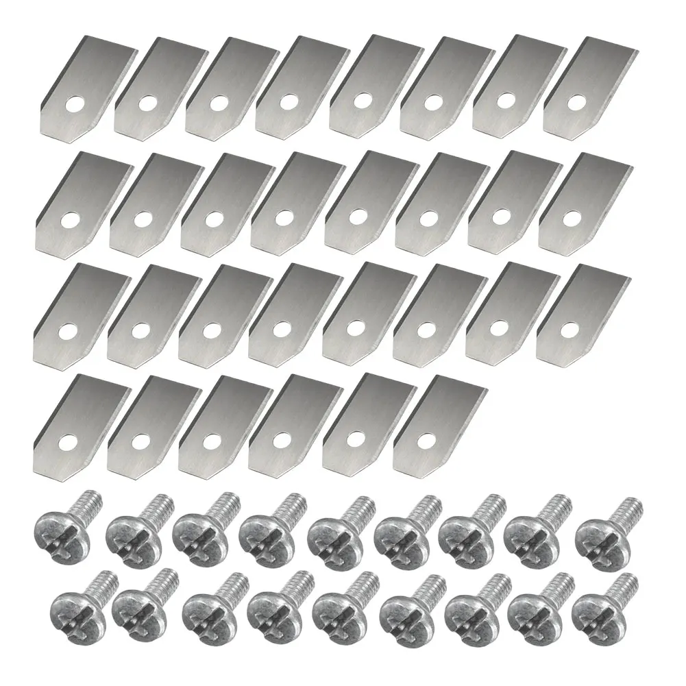 30PCS Lawn Mower Cutting Blade - Gardening Tools Basic บทวิจารณ์และราคา