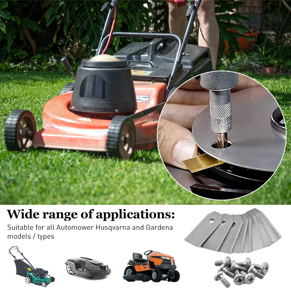 30PCS Lawn Mower Cutting Blade - Gardening Tools Basic บทวิจารณ์และราคา
