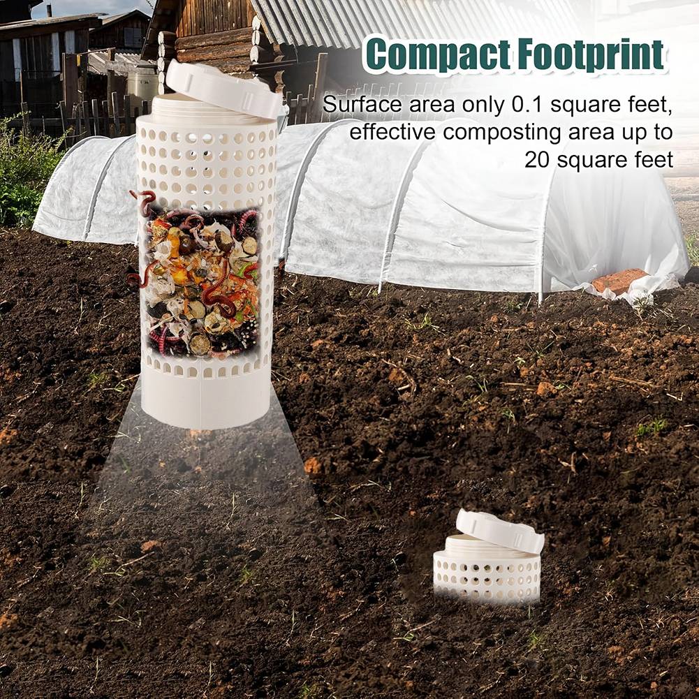 1/2/3PCS Composting Bin For Ga - Compost Bin บทวิจารณ์และราคา
