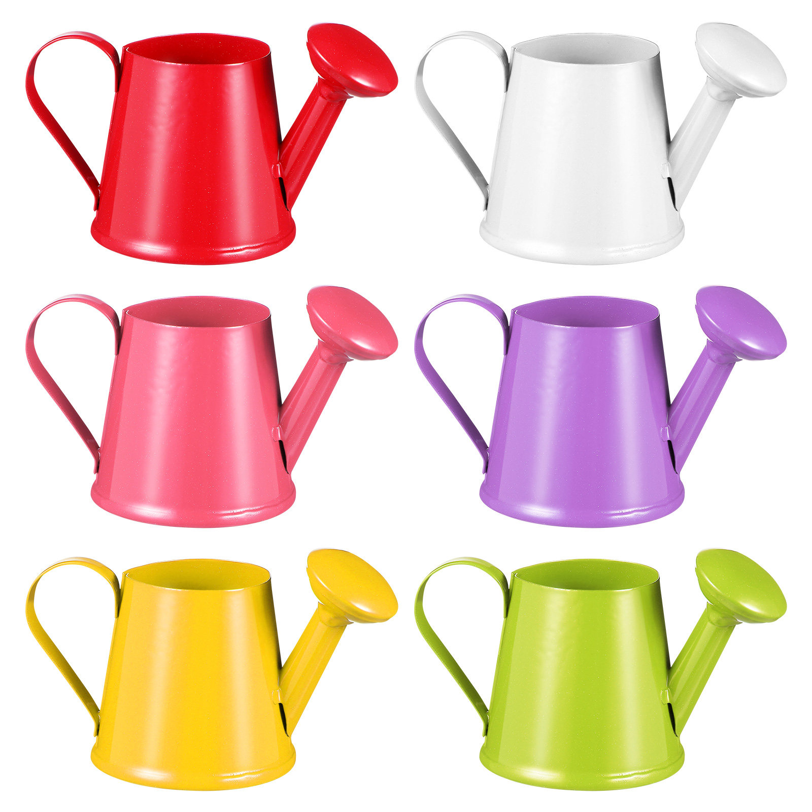 6Pcs Mini Metal Watering Can C - Gardening Tools Photo บทวิจารณ์และราคา
