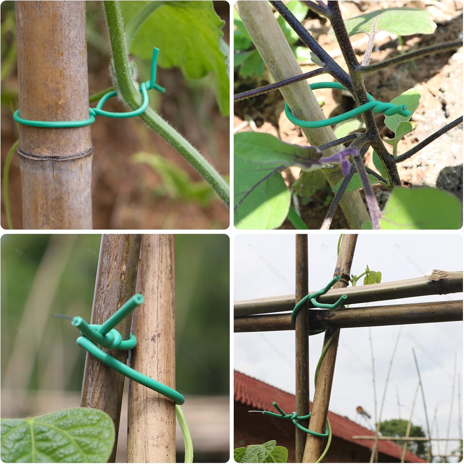 Garden Plants Climbing Tie Gre - Garden Wire Twist Tie บทวิจารณ์และราคา