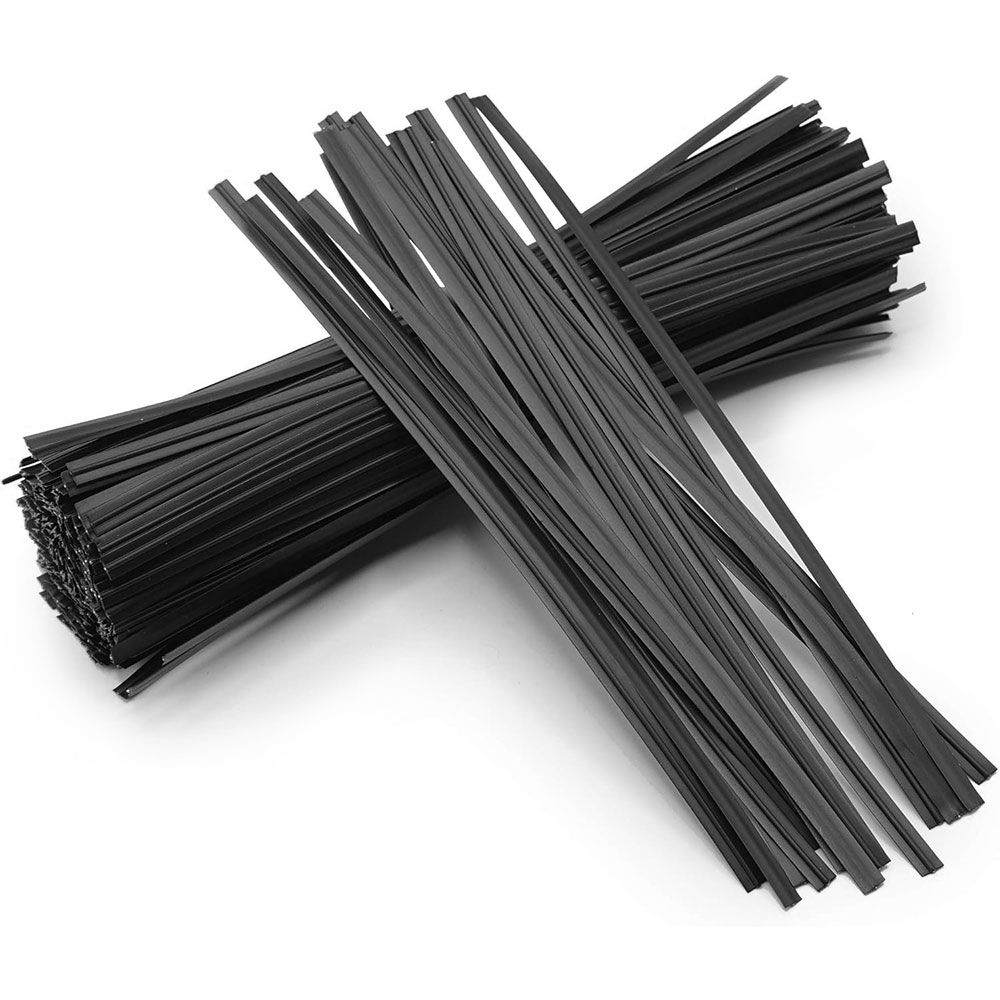 100Pcs BK WH Oblate Iron Wire  - Garden Wire Twist Tie บทวิจารณ์และราคา