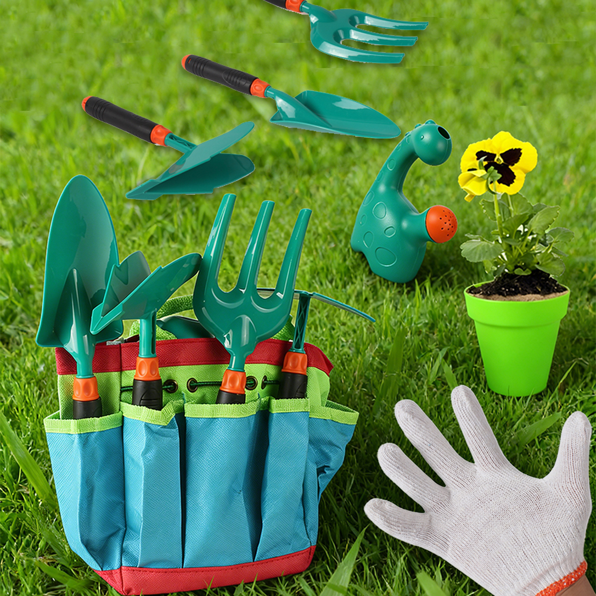 Gardening Tool Set Toys for Ki - Gardening Tools Kids Set บทวิจารณ์และราคา