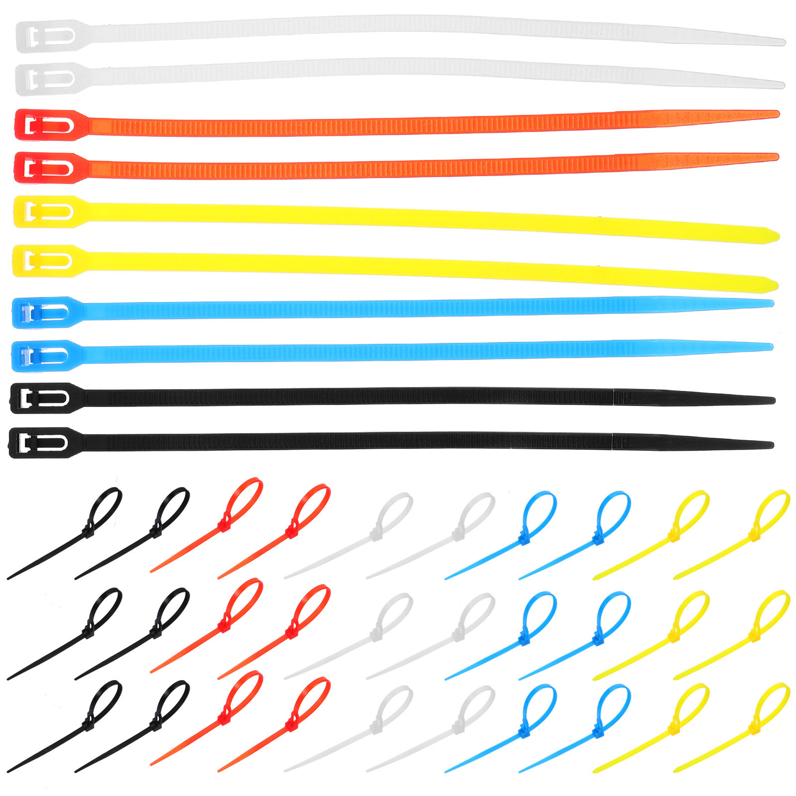 500Pcs Bulk Cable Ties Reusabl - Garden Wire Twist Tie บทวิจารณ์และราคา