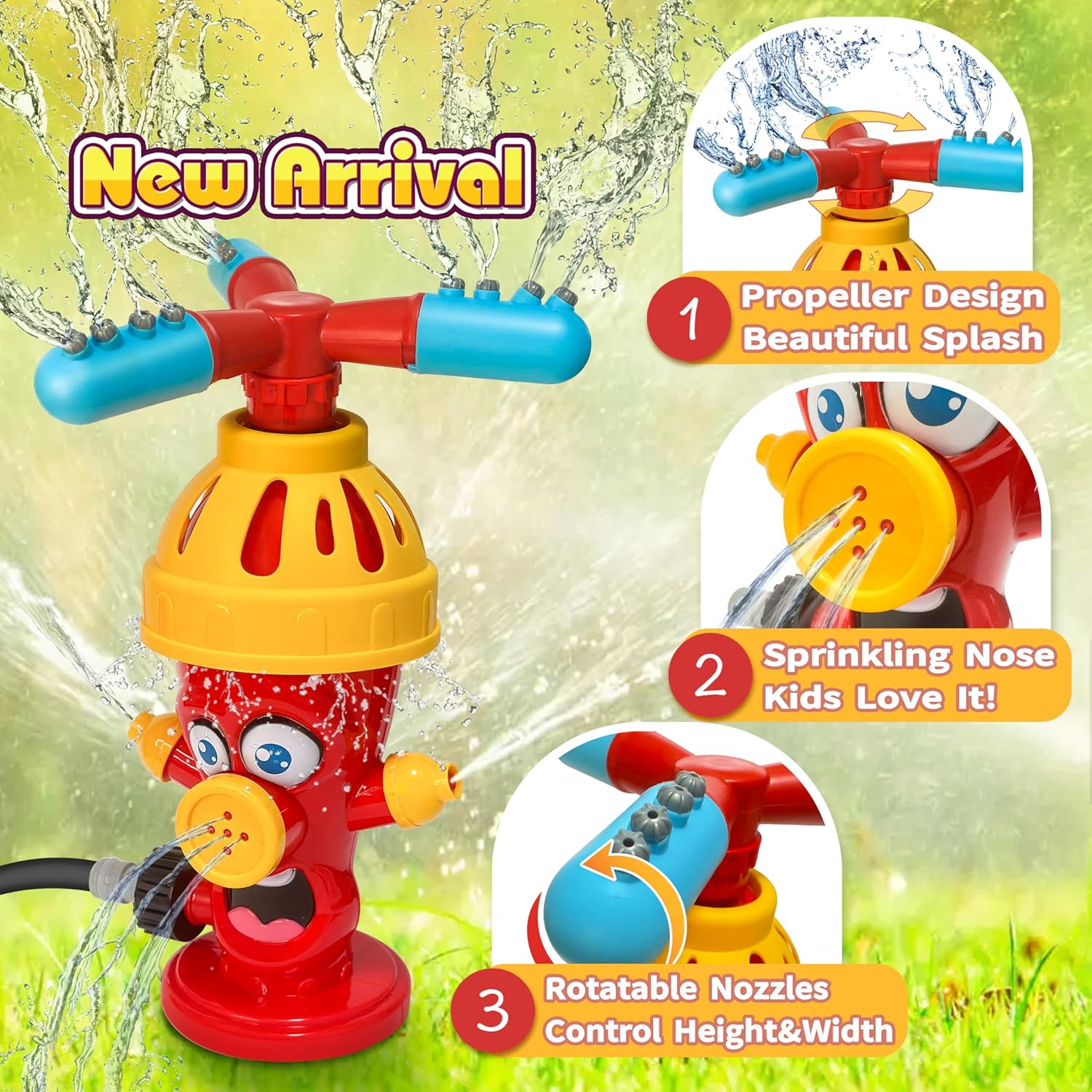 Hydrant Sprinkle Water Spray T - Gardening Tools 2 Year Old บทวิจารณ์และราคา