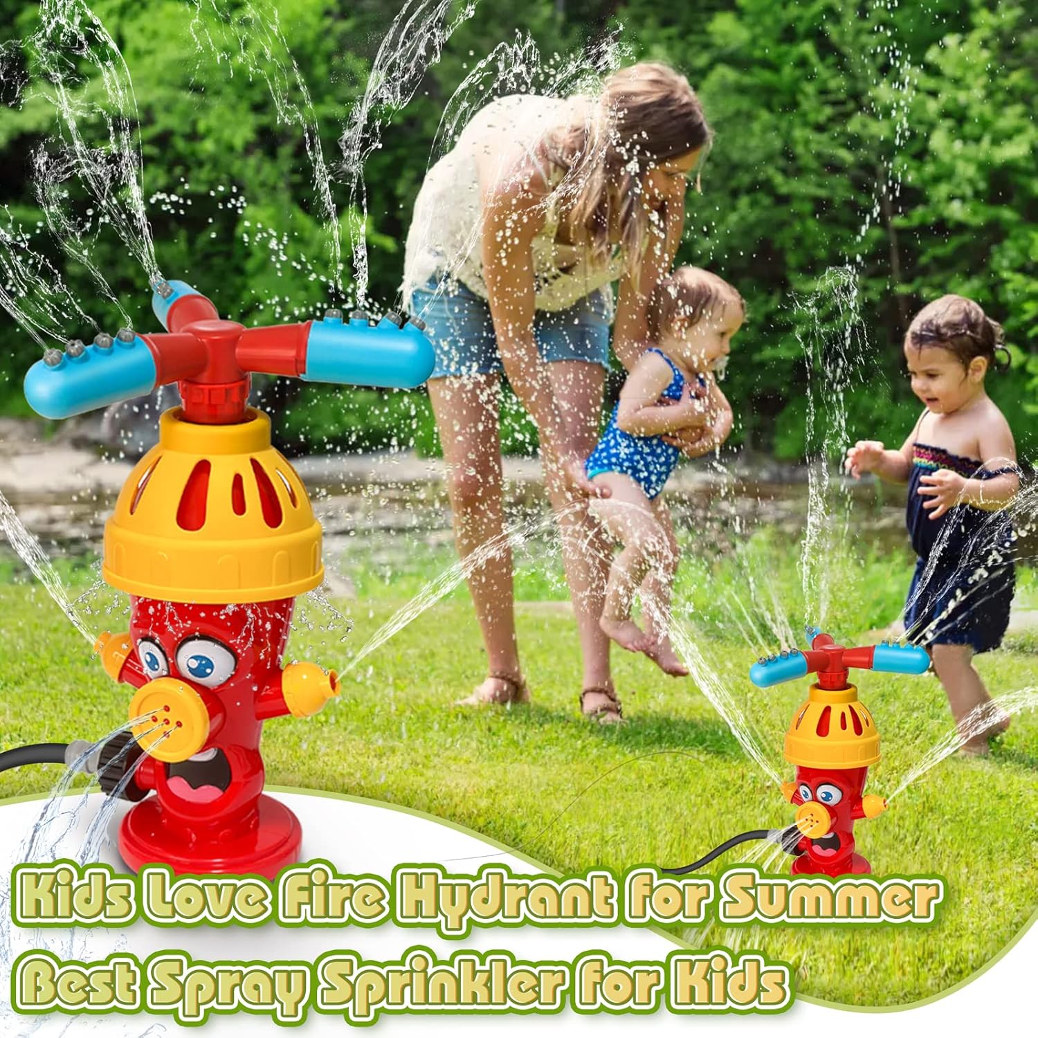 Hydrant Sprinkle Water Spray T - Gardening Tools 2 Year Old บทวิจารณ์และราคา