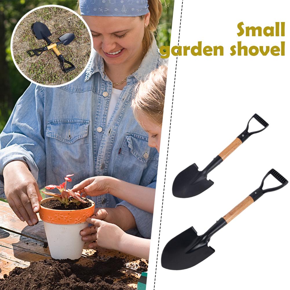36cm Garden Shovel WIth Wooden - Gardening Tools 5 Year Old บทวิจารณ์และราคา