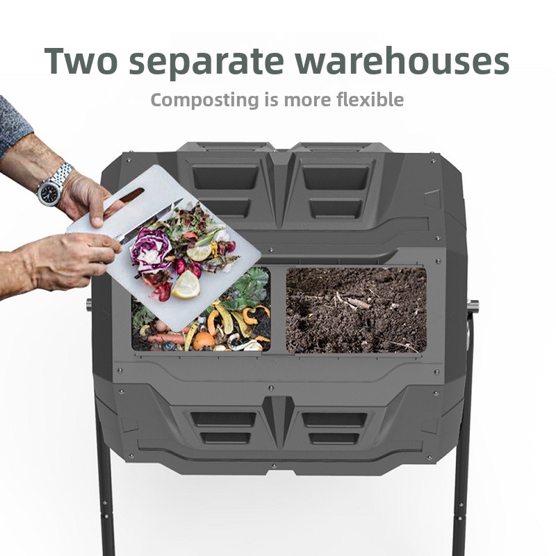 Home Garden Leaf Rotating Comp - Compost Bin บทวิจารณ์และราคา