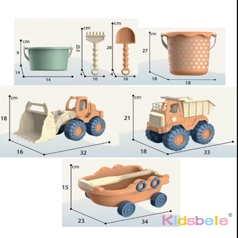Beach Play Toys Children Porta - Gardening Tools Kids Set บทวิจารณ์และราคา