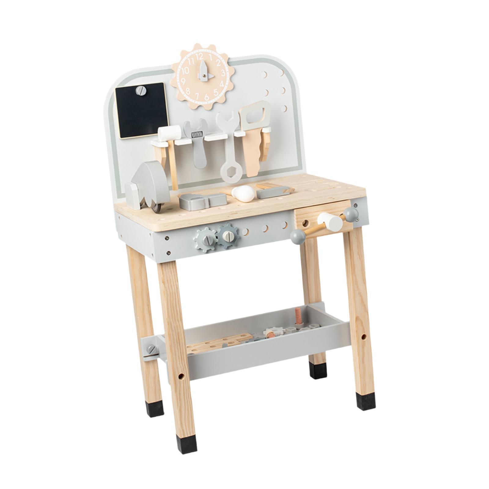 Wood Workbench Tool Playset Sc - Gardening Tools 5 Year Old บทวิจารณ์และราคา