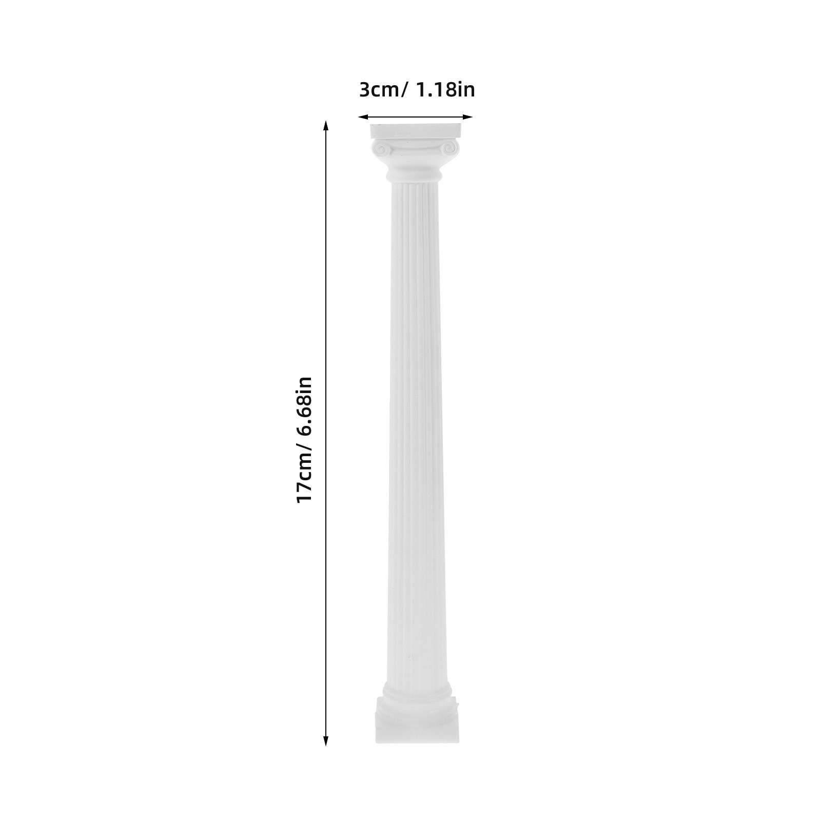 6Pcs Roman Pillar Mini Column  - Gardening Tools Photo บทวิจารณ์และราคา