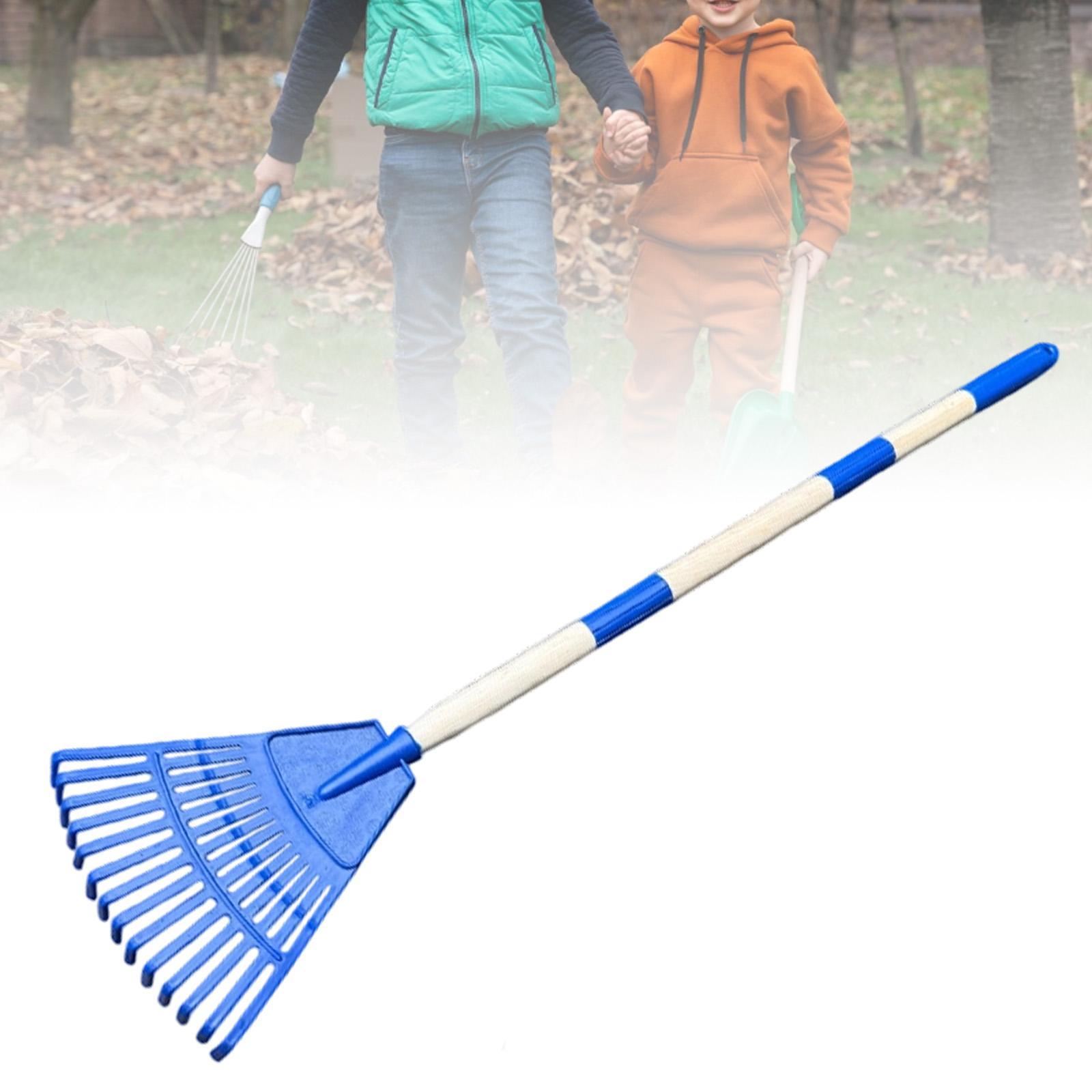 Small Leaf Rake 3 Sections Ste - Gardening Tools 5 Year Old บทวิจารณ์และราคา