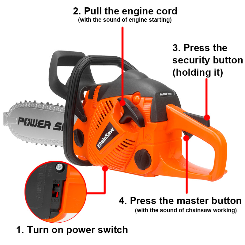 Toy Chainsaw Kids Toy Tools fo - Gardening Tools 5 Year Old บทวิจารณ์และราคา