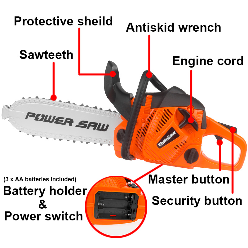 Toy Chainsaw Kids Toy Tools fo - Gardening Tools 5 Year Old บทวิจารณ์และราคา