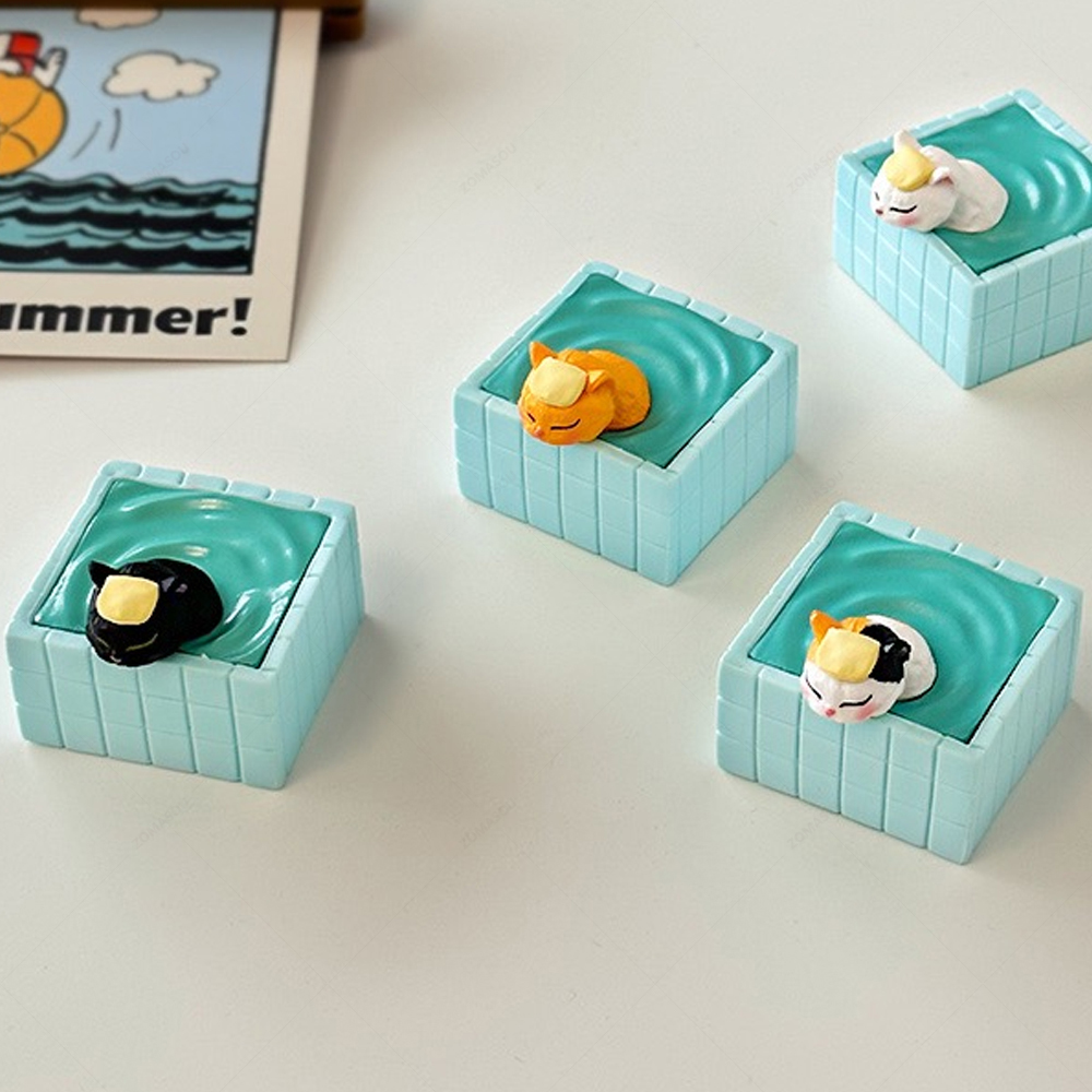 Mini Shower Cat Ornament Minia - Gardening Tools 2 Year Old บทวิจารณ์และราคา