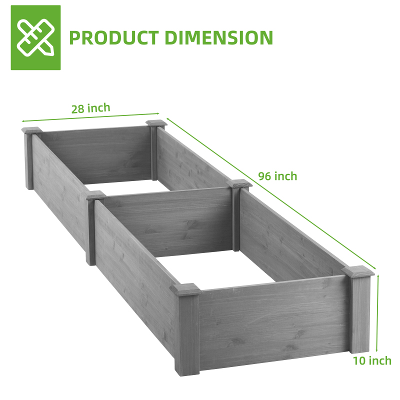Over Ground Raised Garden Bed  - Gardening Tools Box บทวิจารณ์และราคา