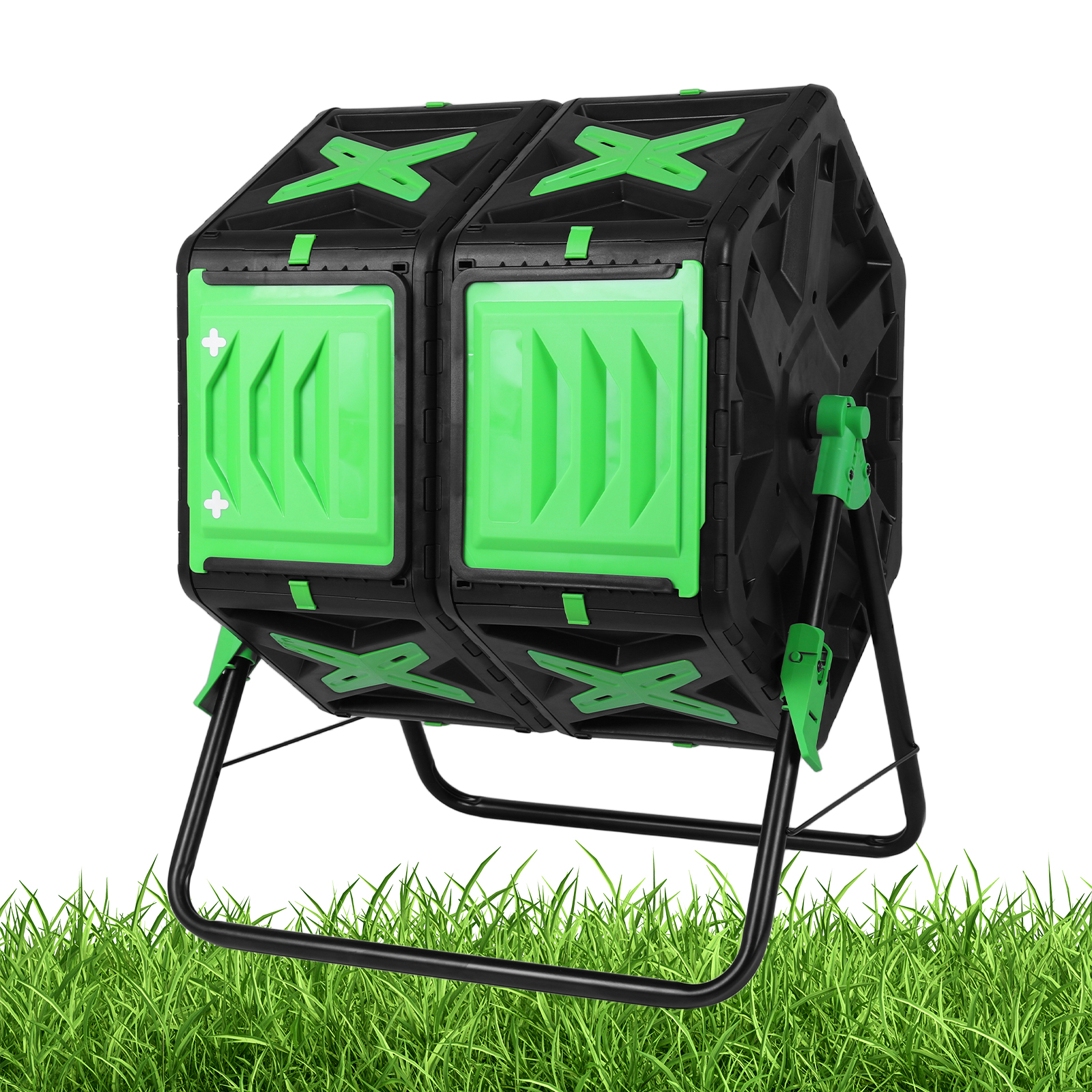 140L Dual Chamber Outdoor Tumb - Compost Bin บทวิจารณ์และราคา