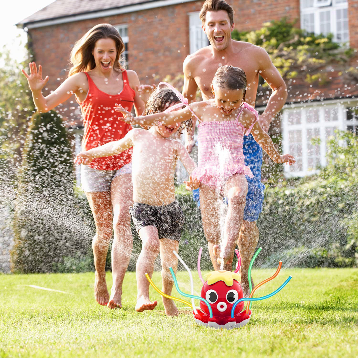 Summer pool toys Octopus Sprin - Gardening Tools 2 Year Old บทวิจารณ์และราคา