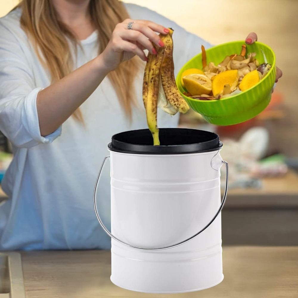 1 Gallon Compost Bin for Kitch - Compost Bin บทวิจารณ์และราคา