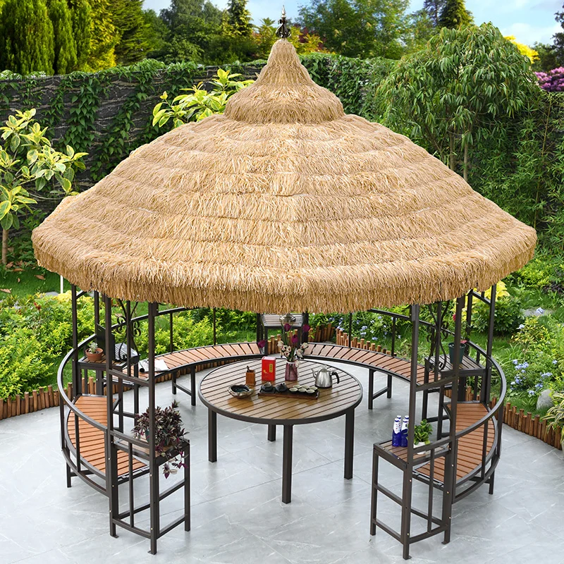 Outdoor thatched pavilions, vi - Gardening Tools Photo บทวิจารณ์และราคา