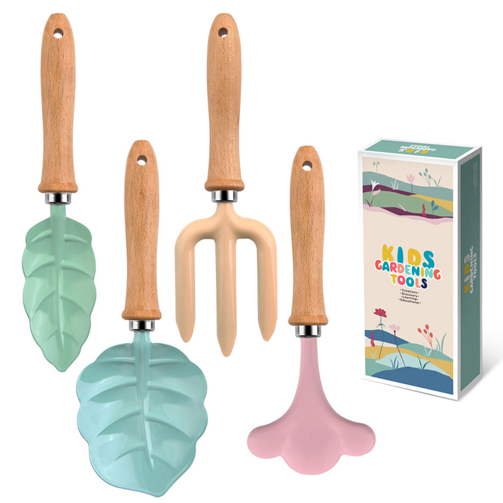 Little Gardener Tool Set Color - Gardening Tools Kids Set บทวิจารณ์และราคา