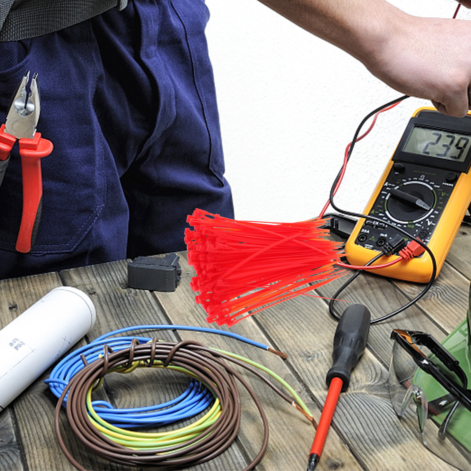 500Pcs Heavy Duty Cable Ties S - Garden Wire Twist Tie บทวิจารณ์และราคา