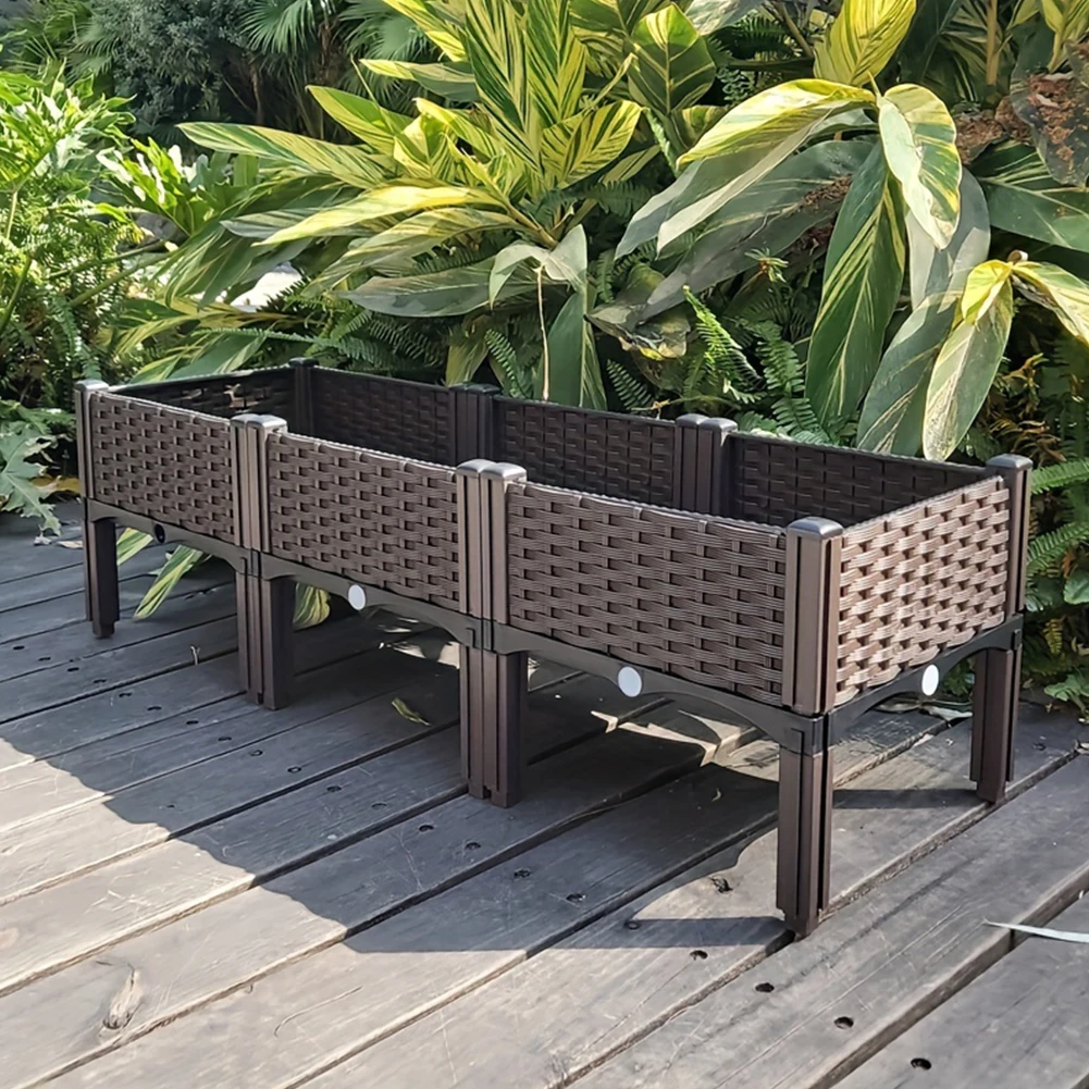Large Capacity Garden Bed Vege - Gardening Tools Box บทวิจารณ์และราคา