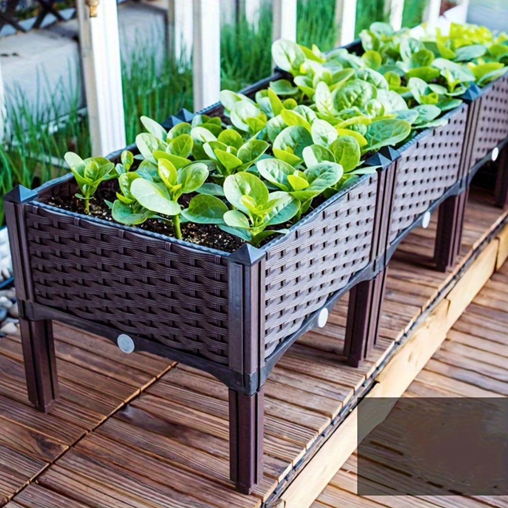 Large Capacity Garden Bed Vege - Gardening Tools Box บทวิจารณ์และราคา