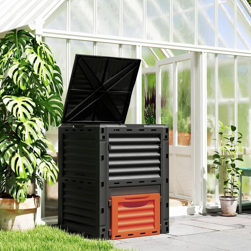 Garden Compost Bin 80 Gallon O - Compost Bin บทวิจารณ์และราคา