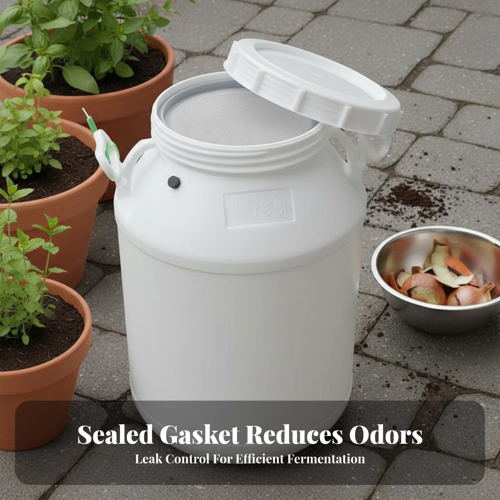Kitchen Waste Compost Barrel T - Compost Bin บทวิจารณ์และราคา