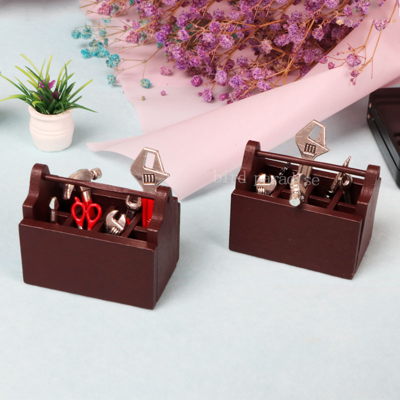 Mini Wooden Toolbox With Repai - Gardening Tools 5 Year Old บทวิจารณ์และราคา