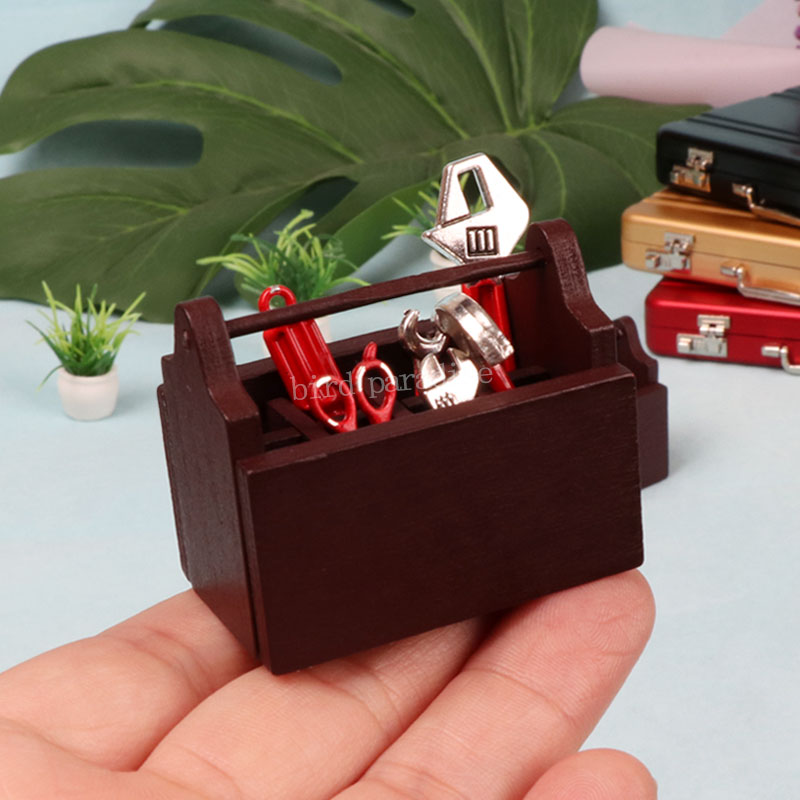 Mini Wooden Toolbox With Repai - Gardening Tools 5 Year Old บทวิจารณ์และราคา