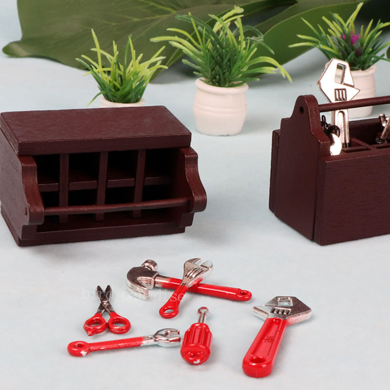 Mini Wooden Toolbox With Repai - Gardening Tools 5 Year Old บทวิจารณ์และราคา