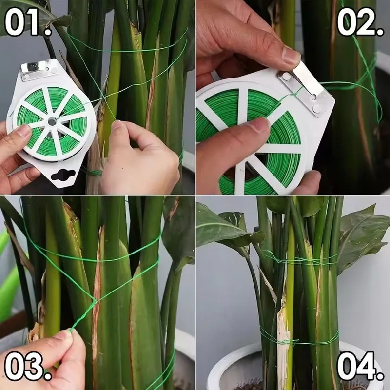 Garden Twist Ties Multifunctio - Garden Wire Twist Tie บทวิจารณ์และราคา